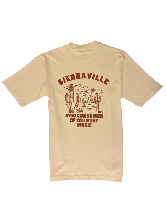 AVID CONSUMER OF COUNTRY MUSIC TEE - Sierra Brown