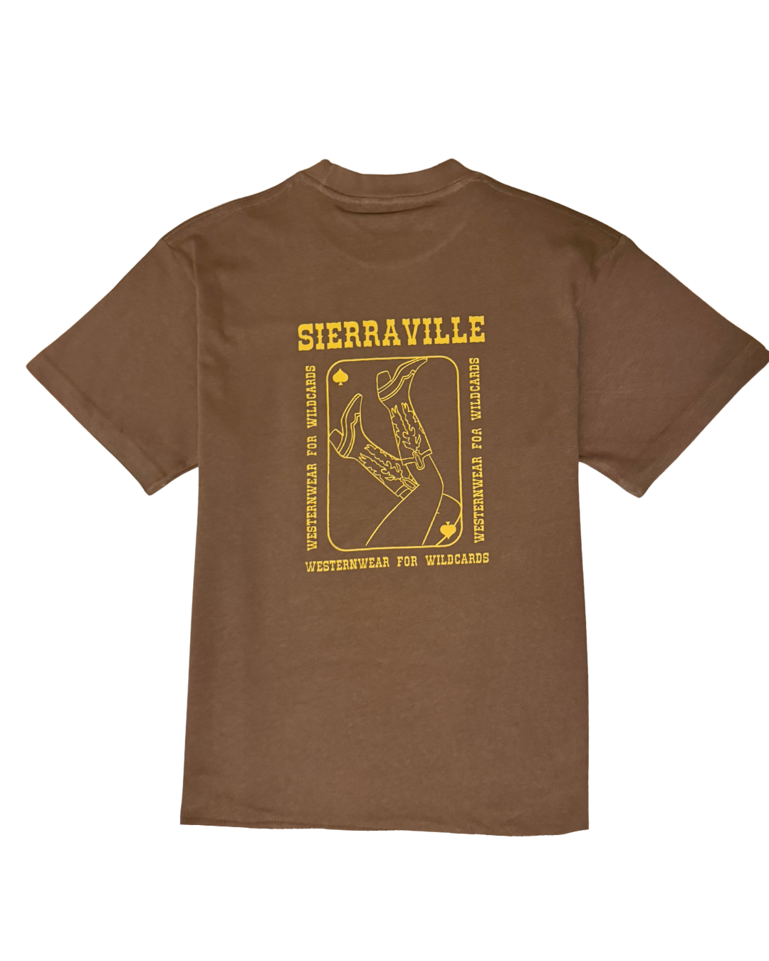 WESTERNWEAR FOR WILDCARDS TEE - Sierra Brown