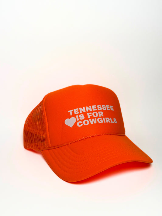 Tennessee Is For Cowgirls Trucker Hat